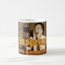 Suspense Radio Mystery tasse