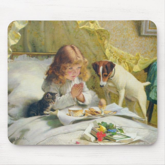 Suspension von Charles Burton Barber Mousepad (Vorne)