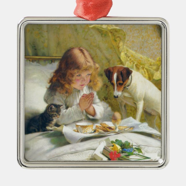 Suspension von Charles Burton Barber Ornament Aus Metall (Vorne)
