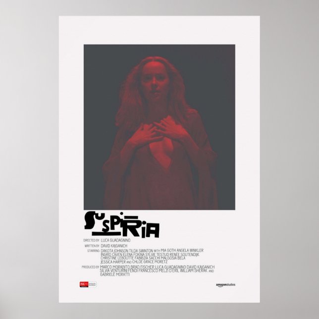 Suspiria Movie Poster (Vorne)