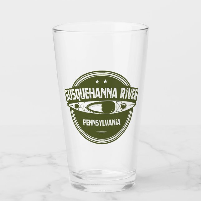 Susquehanna River, Pennsylvania Glas (Vorderseite)