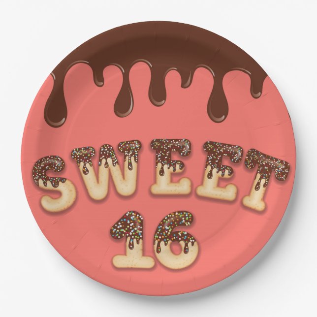 Süß 16 pappteller (Vorderseite)