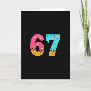 Süß 67 Six Seven Eis Drip Sport 78 Spaß Maso Karte