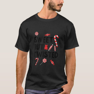 süß aber dreckig Weihnachten Pfefferminzbonbons T-Shirt