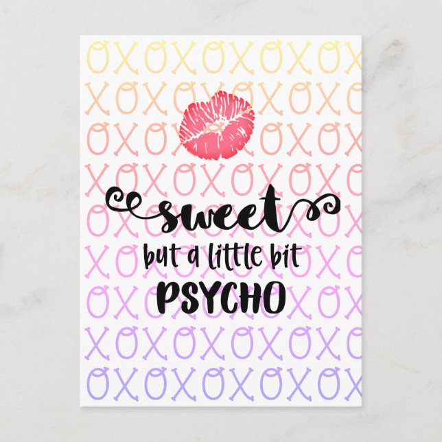 Süß aber... postkarte (Vorderseite)