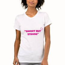 "Süß aber stark" Mädchen T-Shirt Design