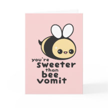 Süß als Bienenerbrechen