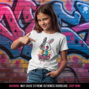 Süß? Denk nochmal nach Bunny Street Art T-Shirt