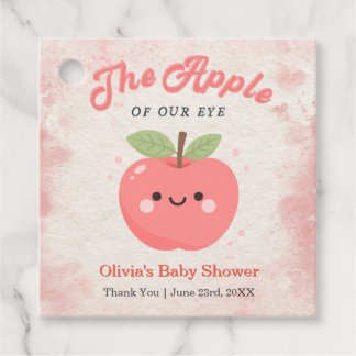 Süß Der Augapfel Unserer Baby Shower Geschenkanhänger