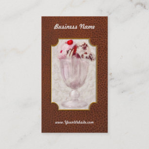 Süß - Eis - Eisbecher Visitenkarte