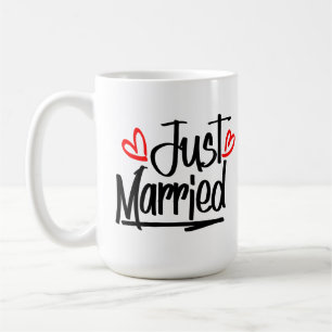Süß, frisch vermählt, Hochzeit, Braut, FRAU Kaffeetasse