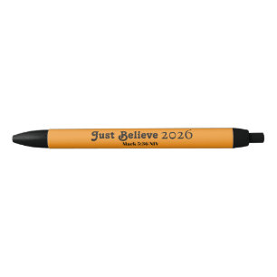 Süß, glaube einfach, Orange, Neujahr 2026 Kugelschreiber