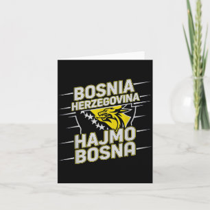 Süß Hajmo Bosna Bosnien Herzegowina Reise Heim Karte