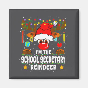 Süß, ich bin Weihnachten passend zur Schulsekretär Magnet