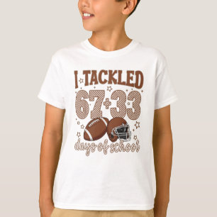 Süß ich habe 100 Tage Schul-Fußball-Kinder geschaf T-Shirt