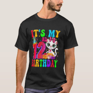 Süß Ich Habe Meinen 12. Geburtstag 12 Jahre Alte K T-Shirt
