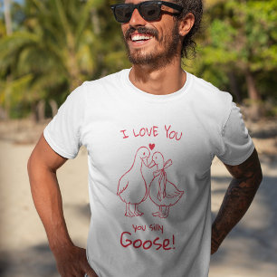 Süß, ich liebe dich' Dummer Gans T-Shirt