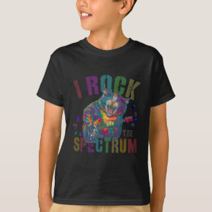 Süß, ich rocke das Spektrum Autismus-Mama Motivier T-Shirt