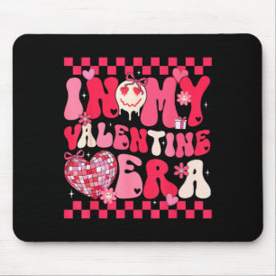Süß in meinem Valentine-Ära-Mädchen Kinder Retro-D Mousepad