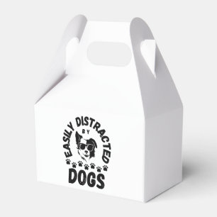 Süß Leicht von Hunden ablenkbar Haustierliebhaber Geschenkschachtel