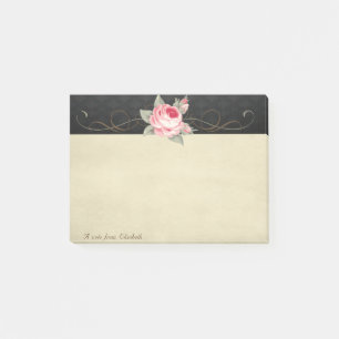 Süß Lieblich Stilvoll Elegante Rose Post-it Klebezettel