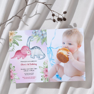 Süß Lustig Kinder Foto Geburtstag Einladung