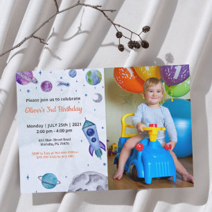 Süß Lustig   Kinder Foto Geburtstag Einladung