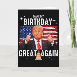 Süß Mach Mein Geburtstag Wieder Großartig Trump Li Karte