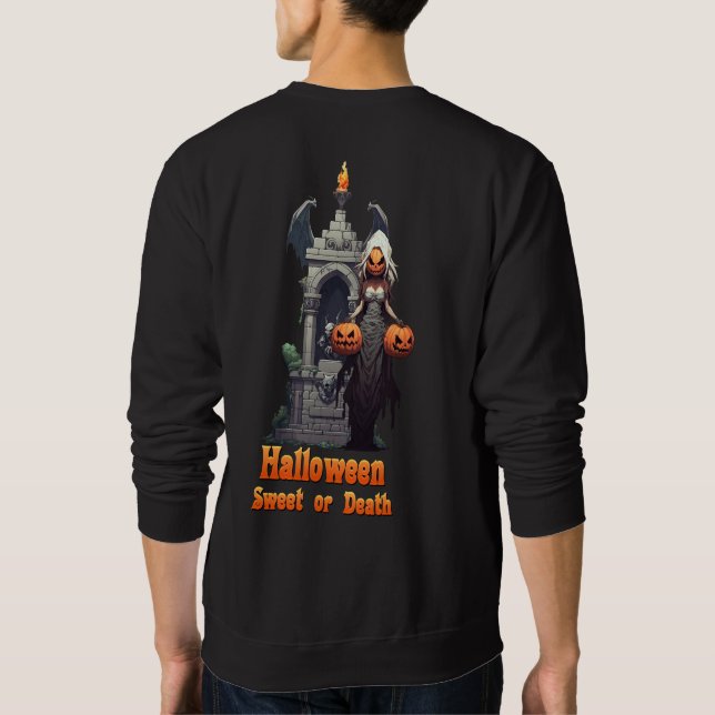 Süß oder Tod Sweatshirt (Rückseite)