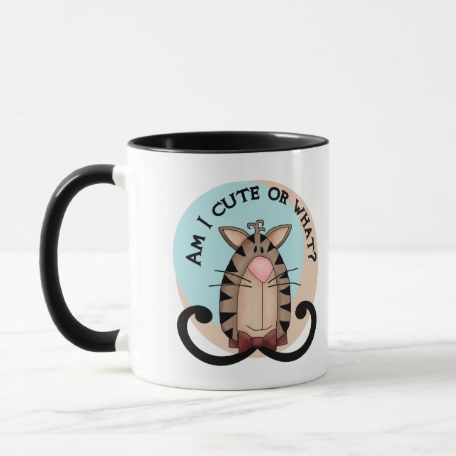 Süß oder was für eine Katze Tasse (Links)