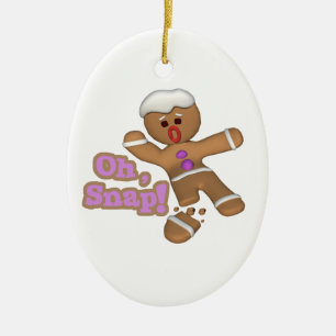 süß oh, schnapp Männchen aus Lebkuchen Plätzchen Keramikornament