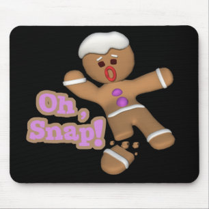 süß oh, schnapp Männchen aus Lebkuchen Plätzchen Mousepad
