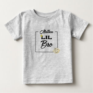 Süß Personalisierter Kleiner Baby-Bruder Baby T-shirt