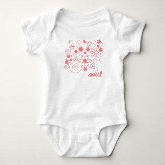 Süß Pink Baby Strampler