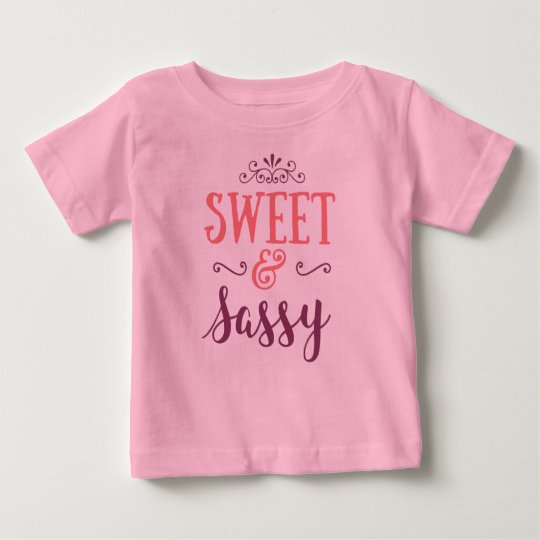 "Süß und frech " Baby T-shirt