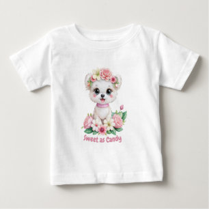 Süß wie Bonbons Süßes Welpen T-Shirt