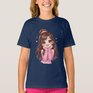 Süß wie ein rosa Traum Kleines Herz voller Freude T-Shirt