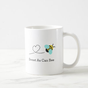 Süß wie eine Biene, süße summende Biene Kaffeetasse