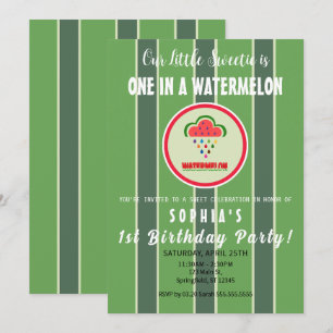 Süß wie eine Wassermelone - Einladung zum ersten G