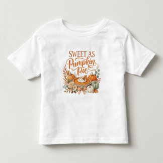 Süß wie Kürbiskuchen Baby Kleinkind T-shirt