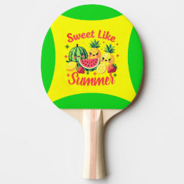Süß wie Sommer Cute Kawaii Frucht Volldruck Tischtennis Schläger