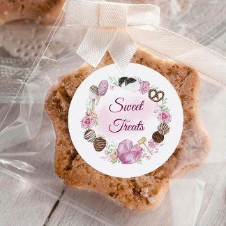 Süßbäckerei Runder Aufkleber