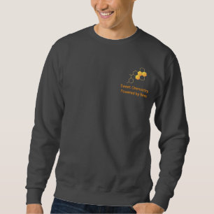 Süßchemie, gegossen von Bienen   Sweatshirt