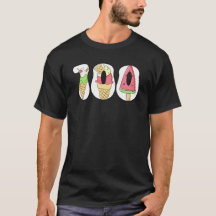 Süße 100 Tage Schultage Eiscreme Klassenzimmer