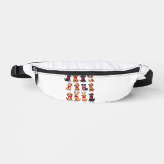 Süße 12 Hunde Xmas Lustige Hunde Liebhaber Weihnac Bauchtasche