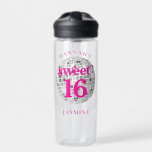 Süße 16 Gastgeschenke Trinkflasche<br><div class="desc">#zazzlemade</div>