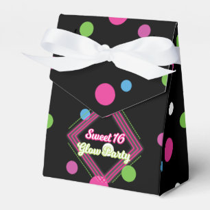 Süße 16 Glow Party Süßigkeiten Geschenkbox Geschenkschachtel