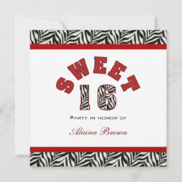 Süße 16 Party Einladungen