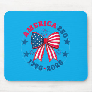 Süße 250. Jubiläum USA patriotisches Mädchen Kinde Mousepad