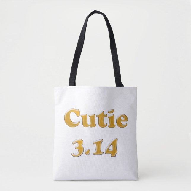 Süsse 3.14 Pi Tag Tasche (Vorderseite)